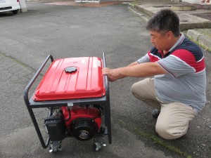 発電機確認