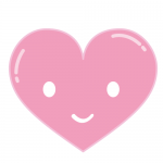 ❤の笑顔